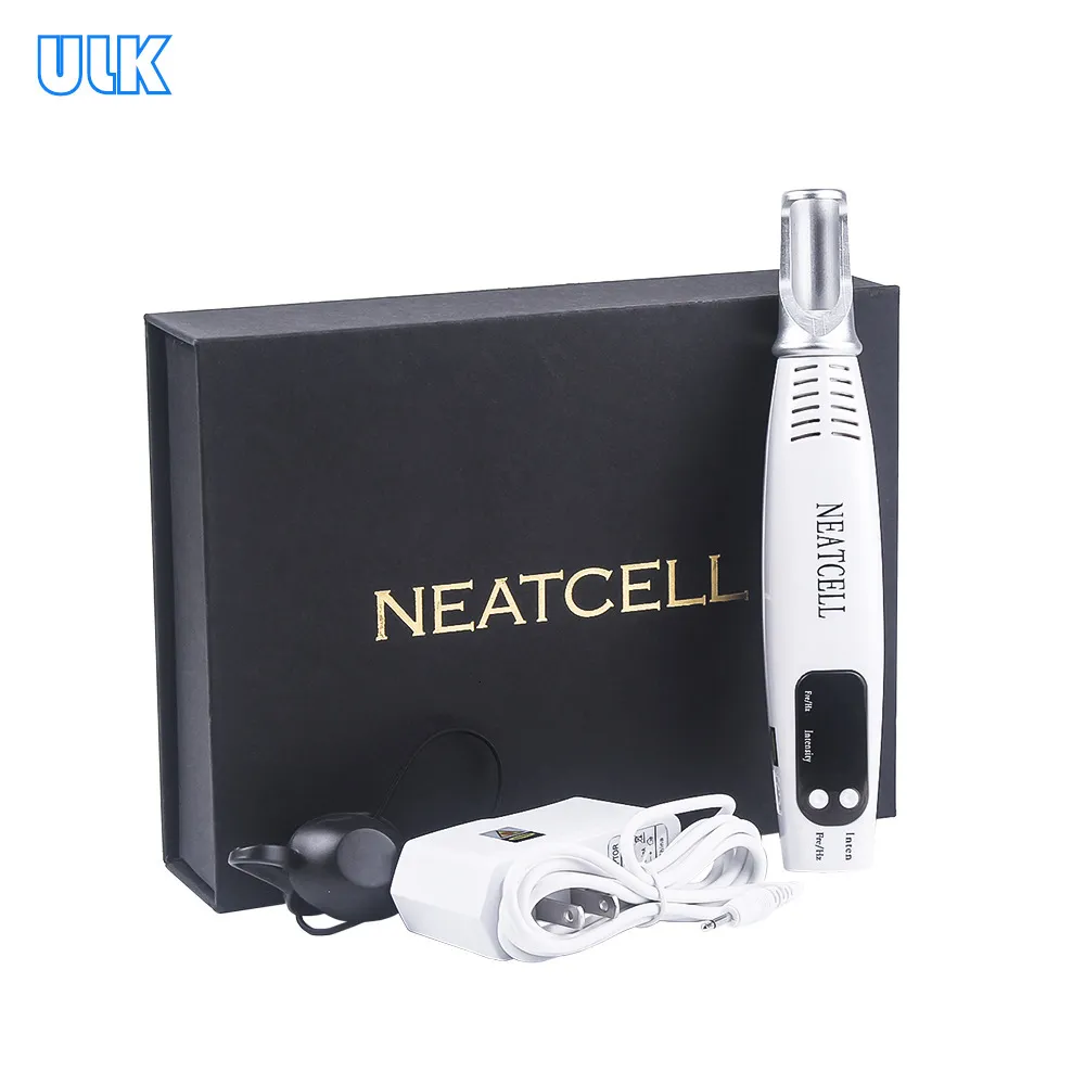 Face Care Devices Professional Laser Picosecond Pen Blue Red Remove Tattoo Laser Pen Freckle Acne Mole Dark Spot Pigment Tattoo Removal Machine 230308