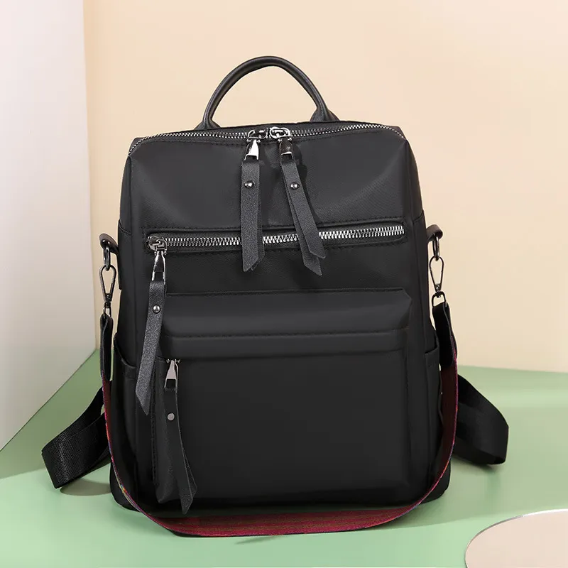 Women Men Backpack Style Genuine Leather Fashion Casual Bags Small Girl Schoolbag Business Laptop Backpack Charging Bagpack Rucksack Sport&Outdoor Packs 6665