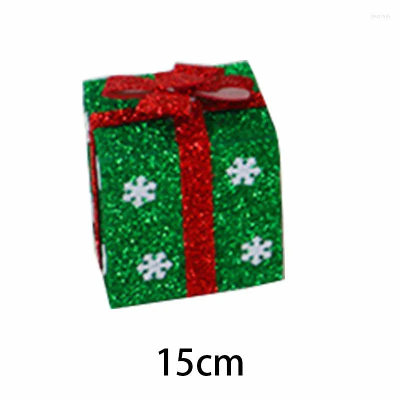 Décorations de Noël Boîte à bonbons Sac Arbre de Noël Emballage cadeau Sac de rangement Ornement Décoration