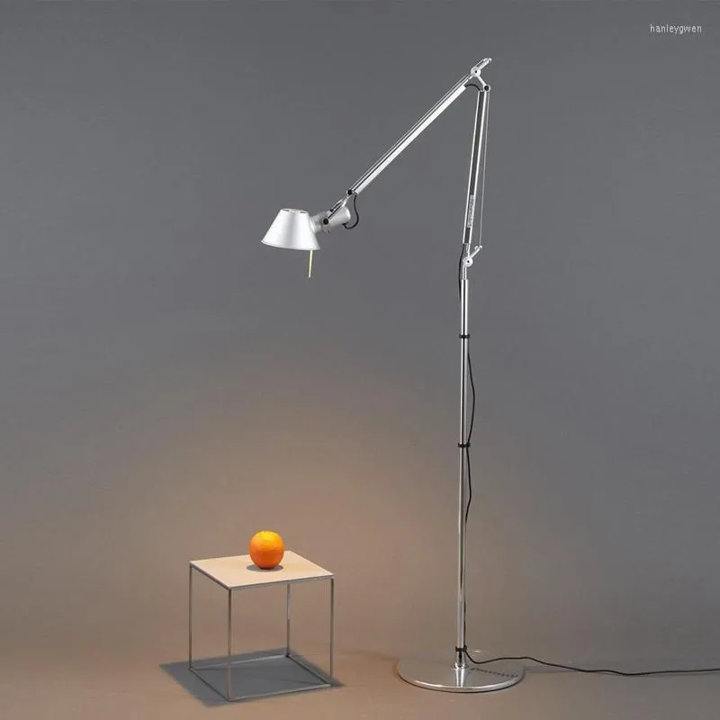 Lampy podłogowe Nordycka Light Lampe Lampa Aluminium Ciało LED Ratunka energooszczędna Ochrona Eye E27 Baza sypialni dekoracyjne oświetlenie