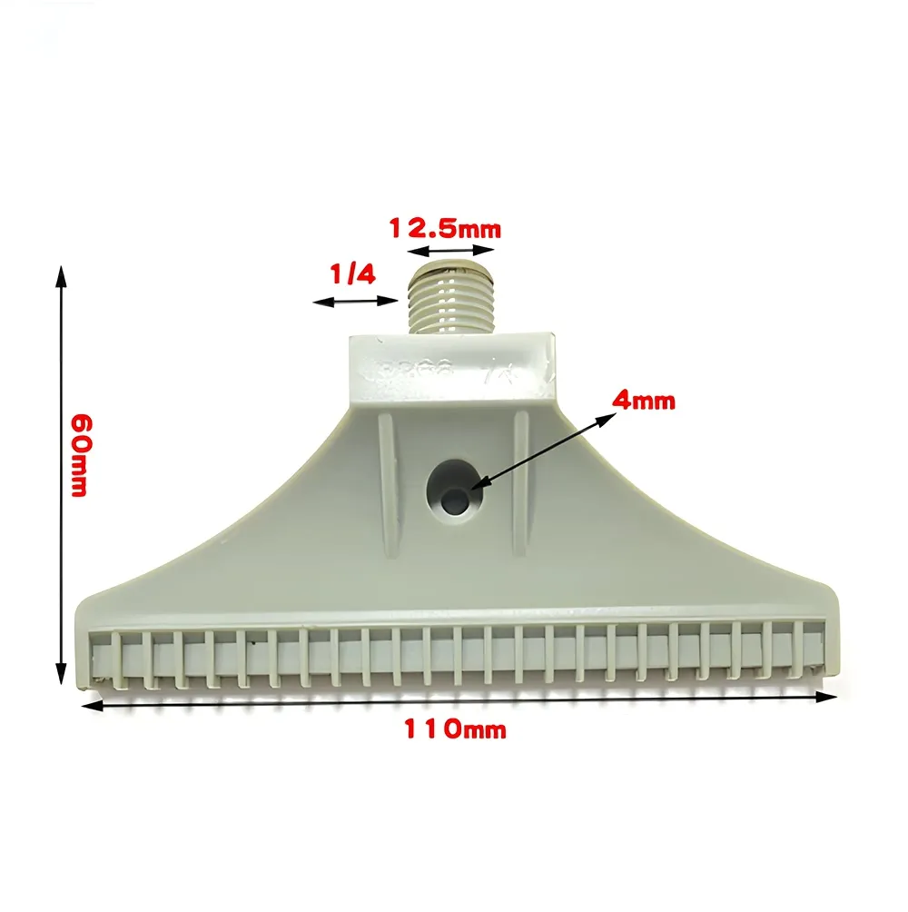 100 шт. ABS PVC F797 110 мм Windjet Air сопло, 1/4 BSPT мужская нить ультра широкая, низкие уровни шума