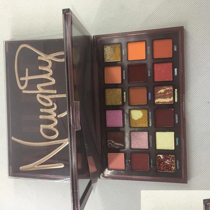 Palette De Maquillage Ombre À Paupières 18 Couleurs Fard À Paupières Cadeau De Noël Drop Delivery Santé Beauté Yeux Dhcxz