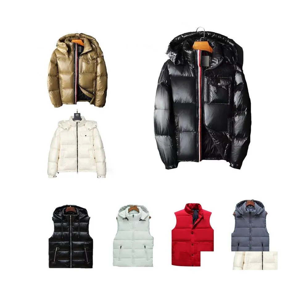 Heren down parkas puffer jas winter jas dames jassen jassen bovenkleding causale jassen streetwear dikke warme capuchon fashion man cl dhith