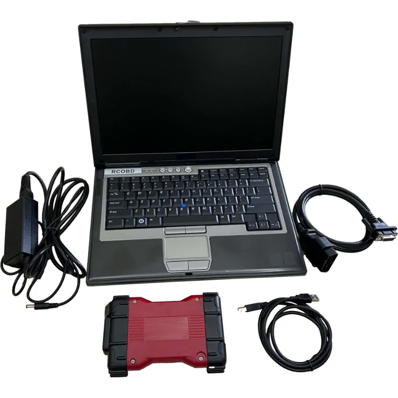 2024 For Ford VCM II V122 Version OBD2 Car Diagnostic-Tools Support Vehicles IDS VCM2 with d630 laptop Auto Diagnostic Scanner