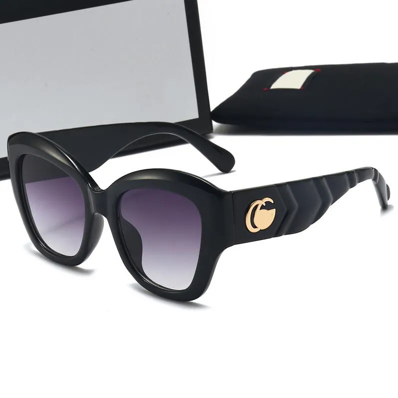 Designer zonnebril voor dames zonnebrillen mode buiten tijdloze klassieke stijl brillen retro unisex bril sport sport rijdt meerdere stijl tinten met doos