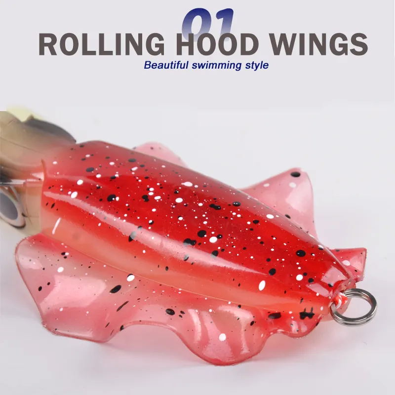 Baits Lures 60g120g150g Silicone Soft Artificial Rubber Luminous UV Squid  Jig Fishing For Sea Trolling Wobbler Bait 230307 From Zhao09, $7.91