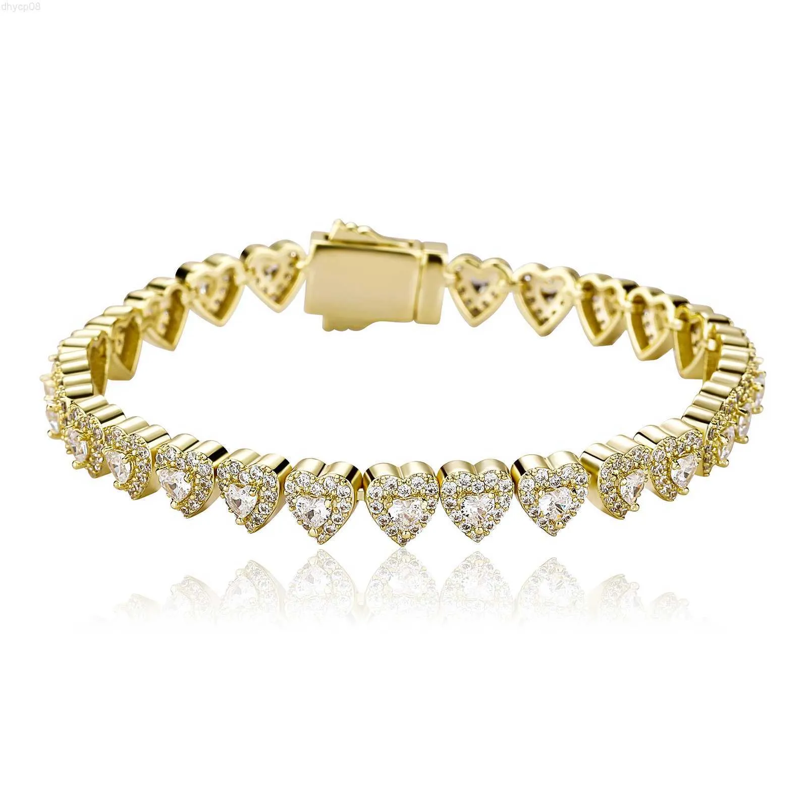 مصمم مجوهرات الجليد المجوهرات بلينغ دايموند 925SILVER ICED OUT CUBAN LINK BRACELT MOISSANITE HIPT