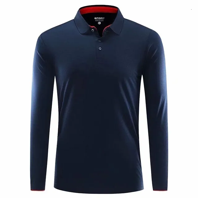 Polos pour hommes HQ Sports chemises de golf hommes polo femmes t-shirt à manches longues hommes respirant femmes polos à séchage rapide 230308