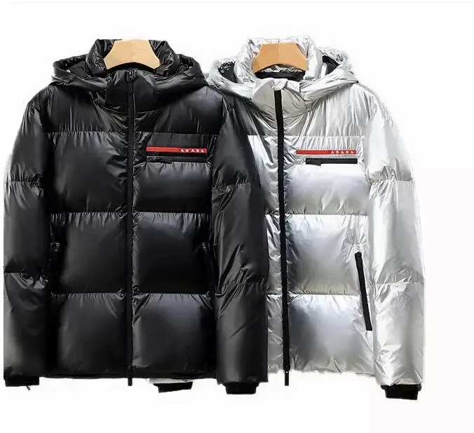 Mens Goose Down Jackets Lightweight Slim Fit Winter Coat