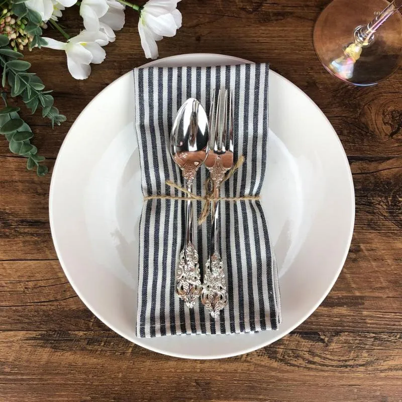 Masa Peçeti 30 x 40cm Bez peçeteleri 12 PCS Pamuk Keten Isı Yalıtım Mat Mat Yemeği Tablelenapkins Kumaş Placemats