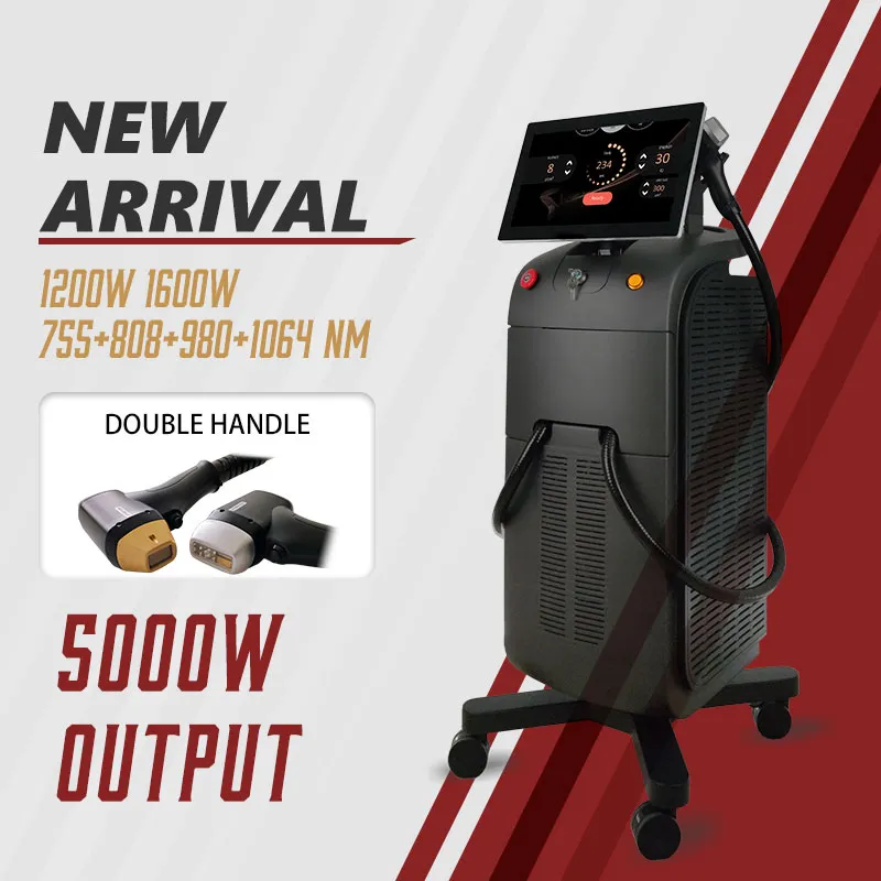 Advanced 4 Wavelength Diode Laser Hair Removal Machine With 808NM Diode