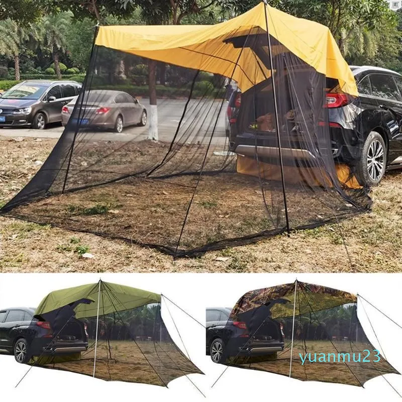 Self-driving Tour Car Rear Tent Extension Sunshade Tent Vehicle Trunk Side  Awning SUV Off-road Outdoor Canopy Camping Tent