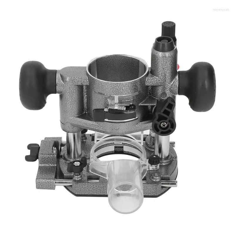 Ensembles d'outils à main professionnels routeur Base fixe plongée compacte facile à utiliser pour le fraisage du bois