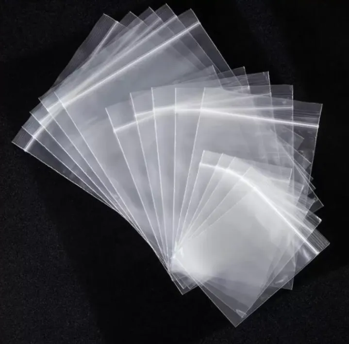 Качественные пластиковые пакеты на молнии прозрачно прозрачные мешки с застежкой на молнии на молнии