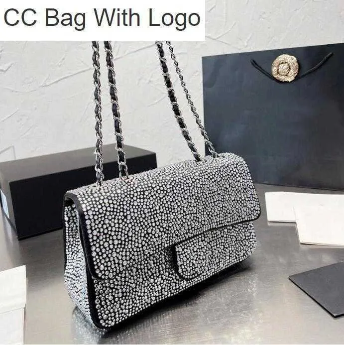 Сумки CC другие сумки женщины роскошные дизайнерские пакеты с блестка