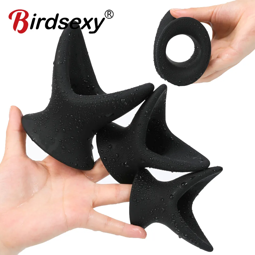 birdsexy Silicone Large Hollow Anal Plug for Male Prostate Massage from  Dhgate Anal Toys