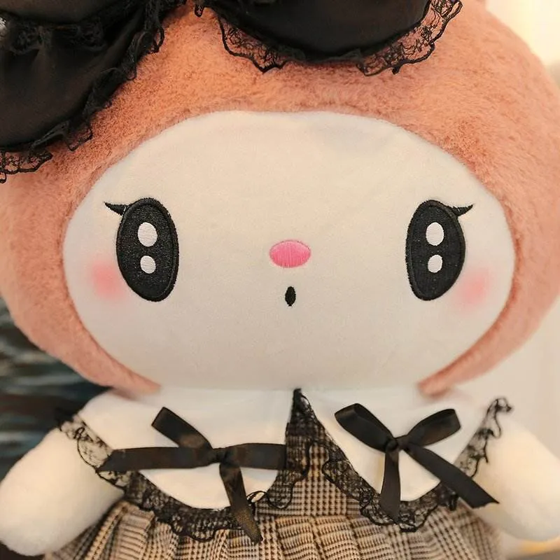 Plush Toy Wholesale Hot Selling Melody Cartoon Kuromi  Plush Toy Anime Doll Birthday Gift