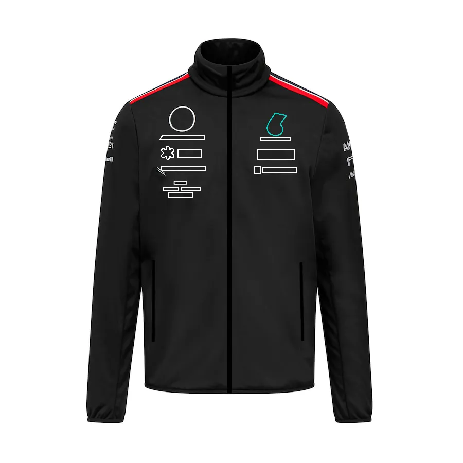 2023 Ny anpassad försäljning F1 Formel One Work Clothes Men's Sports Casual Soft Shell Jacket213p