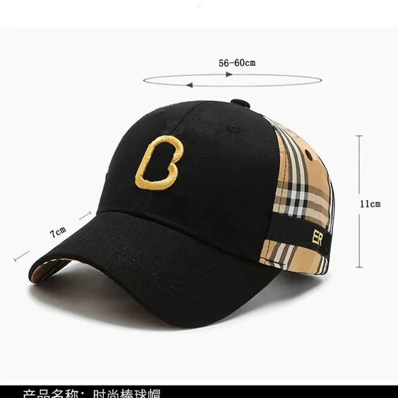 Cappello di design di lusso Berretto da baseball casquette Lettera palla Berretti da ricamo stile sportivo da viaggio abbigliamento da corsa cappello colore puro tappi versatili confezione borsa buona bella