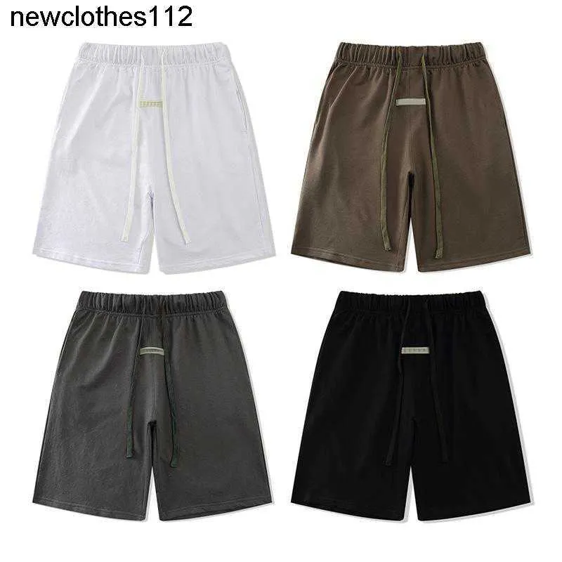 Designer Men 23SS Reflective Men Street Shorts Heren Casual Sports Pant Losse oversize stijl Drawstring Short Pants Trend