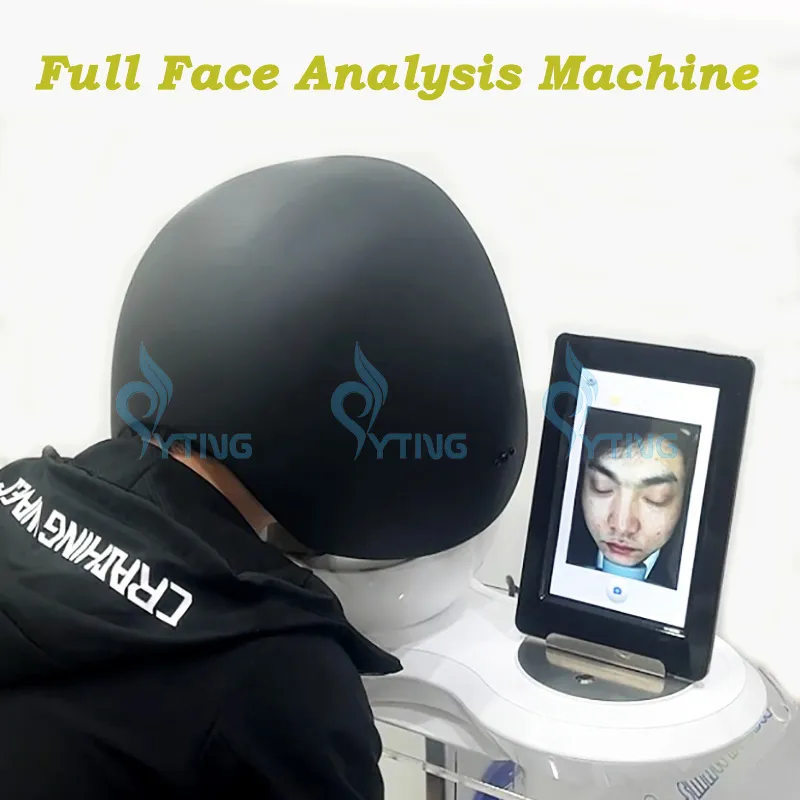 Magic Magic Mirror Skin Analyser Skin Diagnosis Diagnosis Digital 3D Facial Analys DISTRAGE Högkvalitet