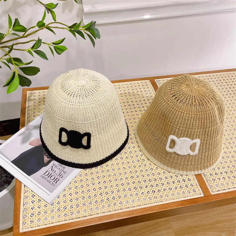 Luxus Designer Eimer Hüte Herren Damen Sonnenhut Mode Breite Krempe Hüte Frauen Reise Strand Kappen Strohhut Sommer Casual Outdoor Casquette