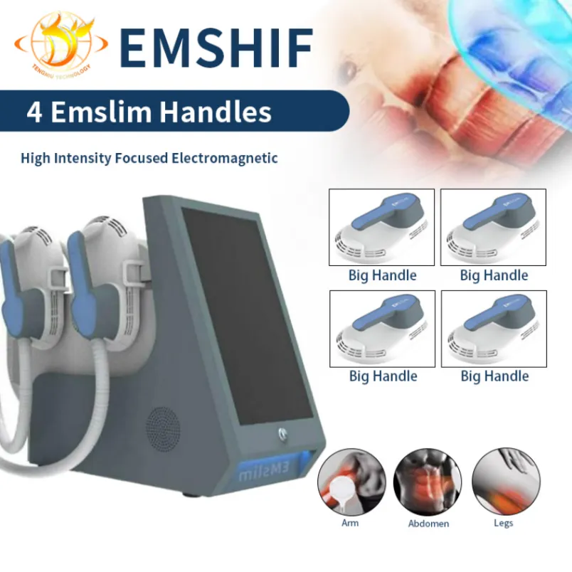 Emslim Neo Body Sculpting Slimming Machine Hiemt Ems Muscle Building Stimulator rf Tesla Fat Burning Device156