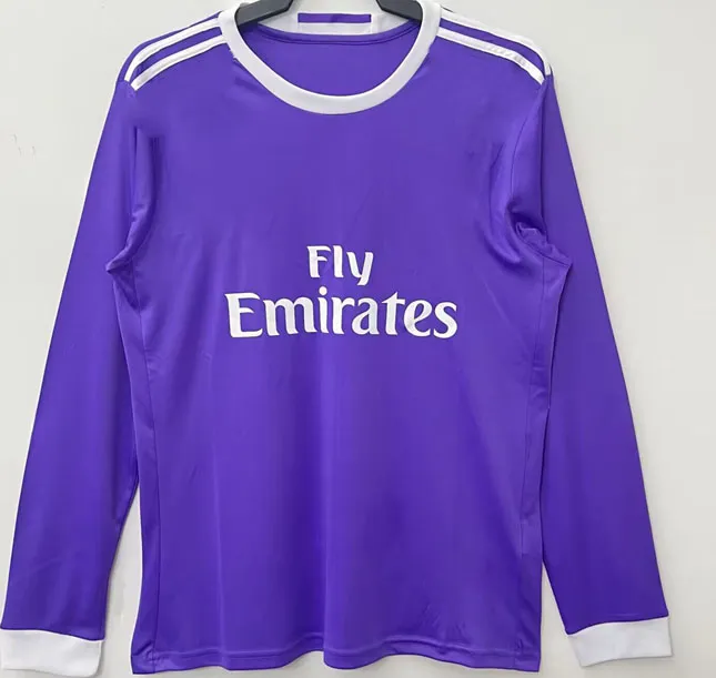 Retro Soccer Jerseys Raul Beckham Home Alonso Seedorf Zidane Cannavaro R.Carlos Sergio Ramos 16 17 18 Away Football Shirt de Futbol Vintage Camisas Uniformsize