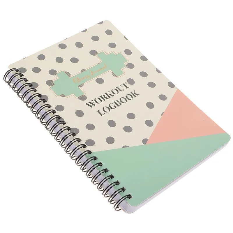 Notepads Fitness Planning Notebook Oefening Journal Decoratieve workout Journal Fitness -agenda Kuit 230309