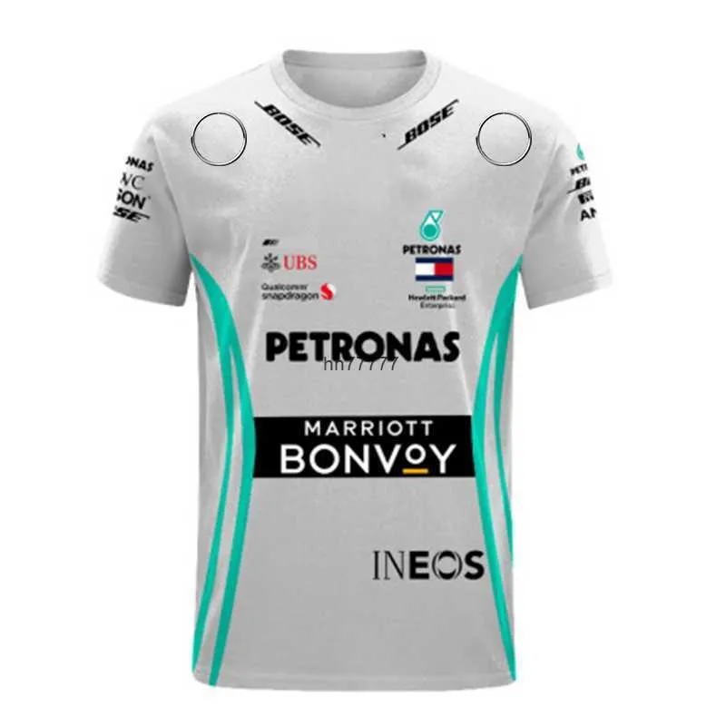 6J3U 2023 NOWOŚĆ T-shirt drużynowej drużyny F1 Men's F1 S 2023 Extreme sport