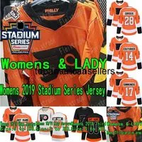 Hockey jersey Womens 2019 Stadium Series Jersey Claude Giroux Brian Elliott Sean Couturier Carter Hart Travis Konecny Wayne Simmonds