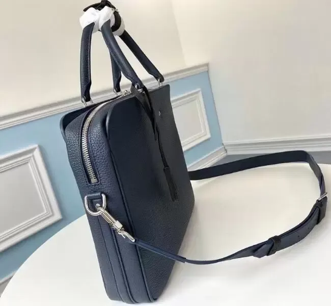 5A M54380 Armand Portcase Man Business Bags Totes Handväskor med dammväska