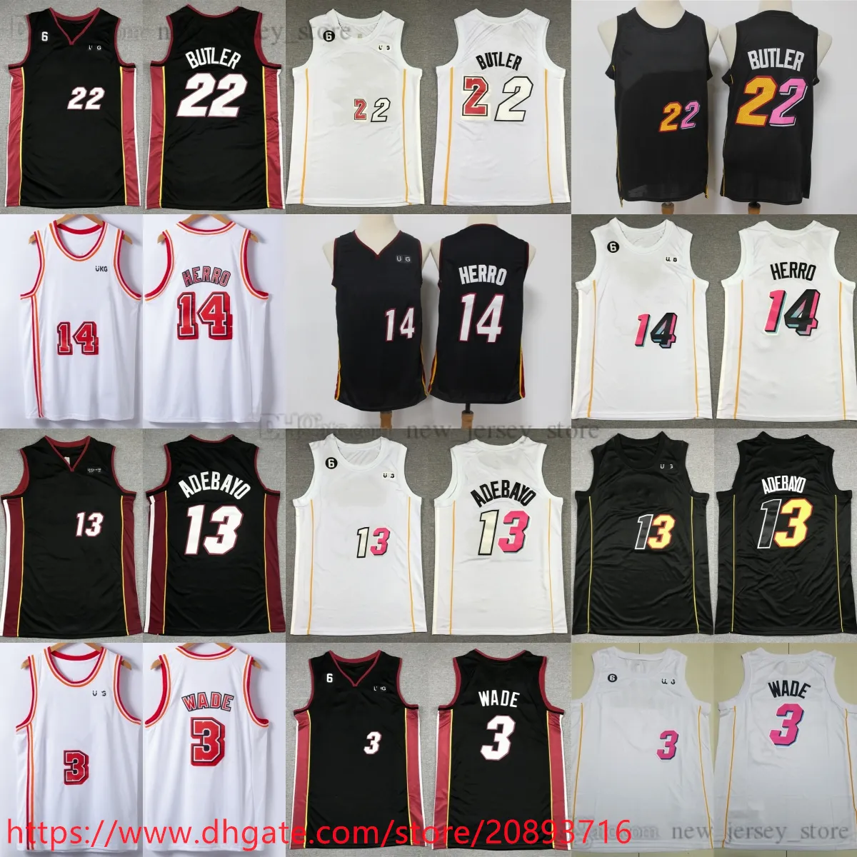 Tyler herro on sale jersey black