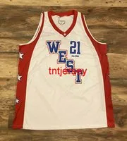 Stitched 2004 All Star Kevin Garnett Team West  Basketball Jersey Embroidery XS-6XL Custom Any Name Number Basketball Jerseys