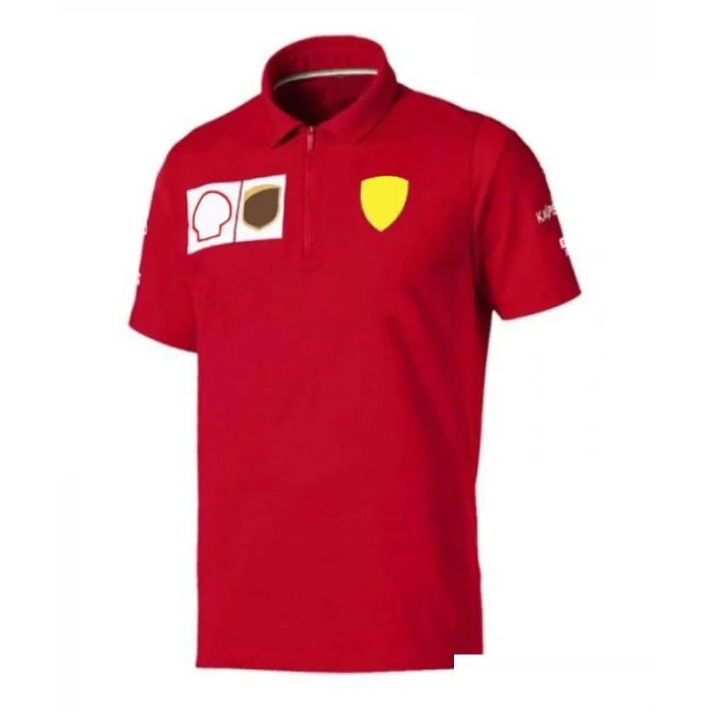 Motorkleding F1 Shirt T-shirt 2021 Seizoen Werk Racepak Ronde Hals Sportwagen Forma 1 Kleding met dezelfde stijl kan Cus zijn Dhd6g S7n0