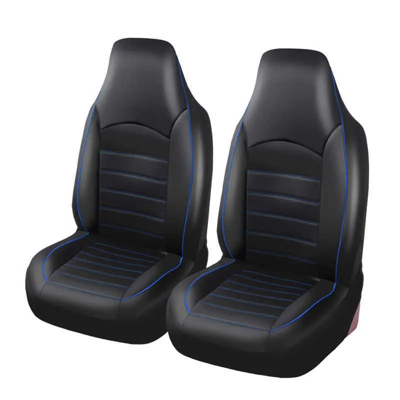 High Back PU Leather Auto Drive Seat Covers Fashionable Auto