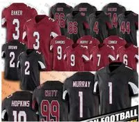 Football Jerseys ''Cardinals''1 Kyler Murray 99 J.J. Watt 10 DeAndre Hopkins 18 A.J. Green 5 Matt Prater 2 Marquise Brown 3 Budda Baker 86 Zach Ertz