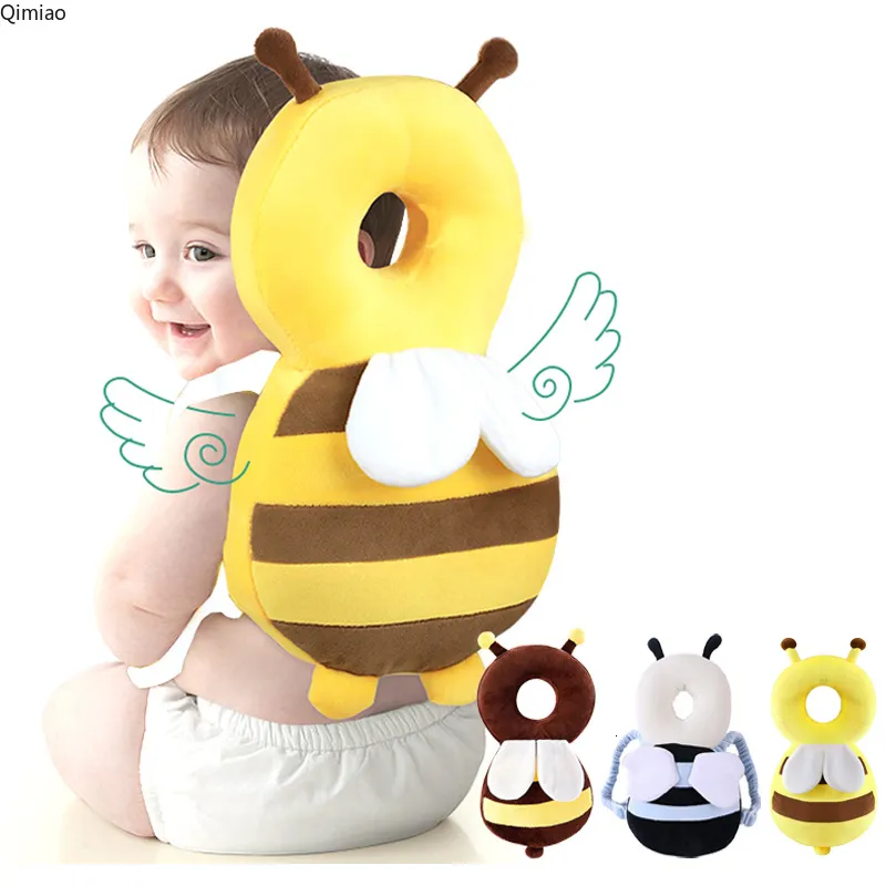Pillows Baby Head Protection Pillow Cartoon Infant Anti-fall Pillow Soft PP Cotton Toddler Children Protective Cushion Baby Safe Care 230309