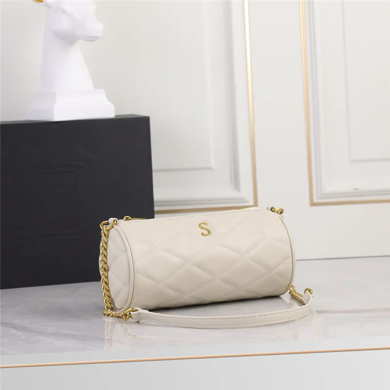 sacs de créateurs sacs à main de luxe sac à main FEMMES SADE Mini cuir de mouton matelassé tube rond sac à main mode sac à bandoulière