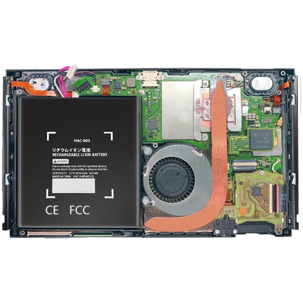 Tablet PC Batterijen Batterijvervanging voor Nintendo Switch Console HAC-001 (-01) Fit NS Tablet Host Li-ion Batterij ModelHac-00
