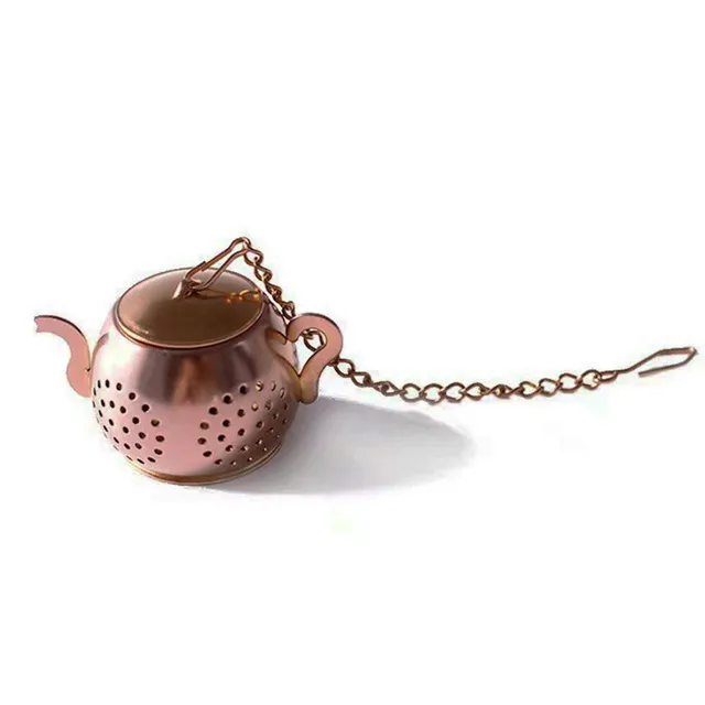 Creative Tea Strainers Tea Tools Teapot Shape 304 Stainless Steel Tea Infuser Accessories