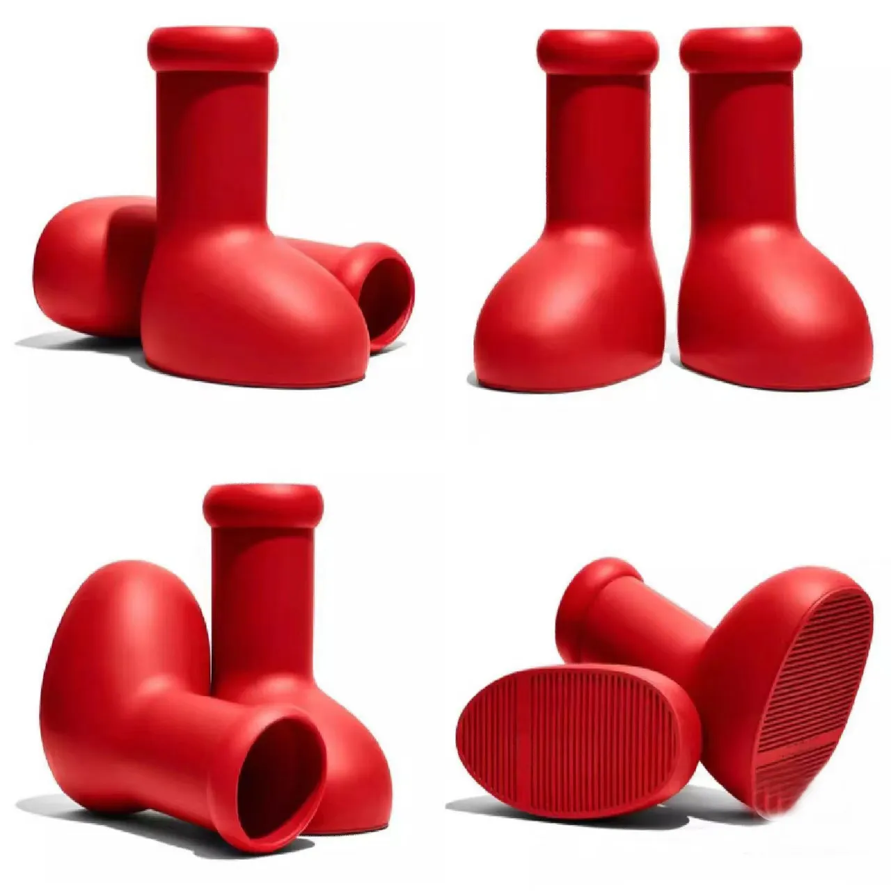 2023 Big Red Boots Boy Designer The Latest Boot Cartoon Boots Into Real
