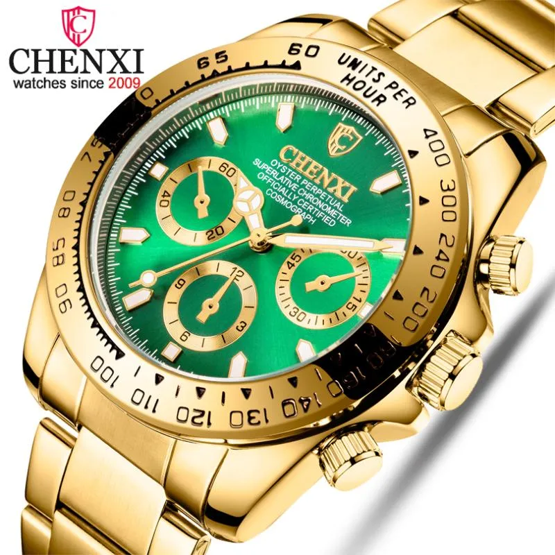 Montres-bracelets montre en or hommes montres hommes mode Sport horloge à Quartz étanche militaire Simple homme poignet Relogio Masculino
