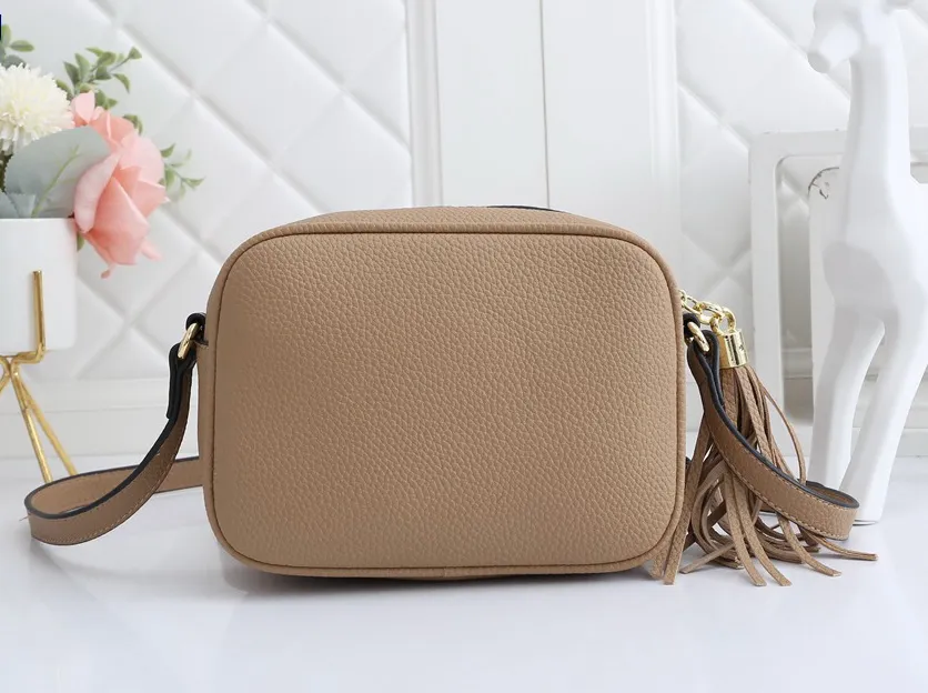 النساء المصممين حقائب اليد الفاخرة محفظة السيدات حقيبة يد Crossbody Soho حقيبة ديسكو حقيبة كتف مهدب ساعي حقائب محفظة 22 سنتيمتر جودة عالية