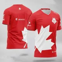  United States Poland G2 E-sports Team Uniform League of Legends LOL CSGO DOTA2 T-shirt Short Sleeves 2020 Flag Jersey