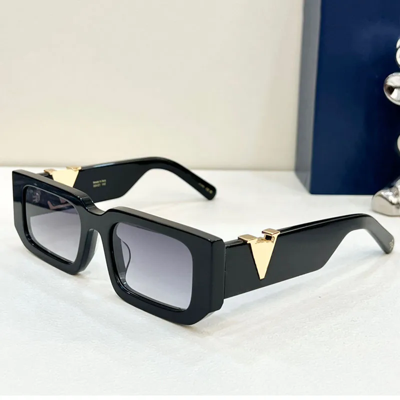 Designer Electroplated Rectangle Sunglasses Womens For Women And
