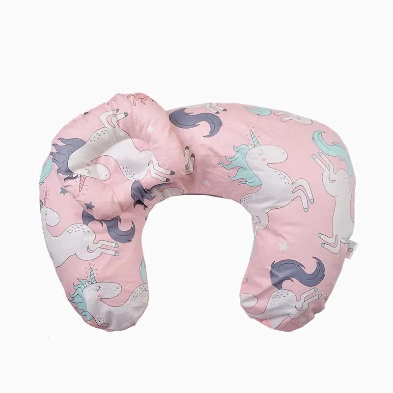 Pillows Baby Pillow U-shaped born Pure Cotton Nursing Lumbar Pad Baby Breastfeeding Pillow Maternity Baby Breastfeeding Pillow 230309