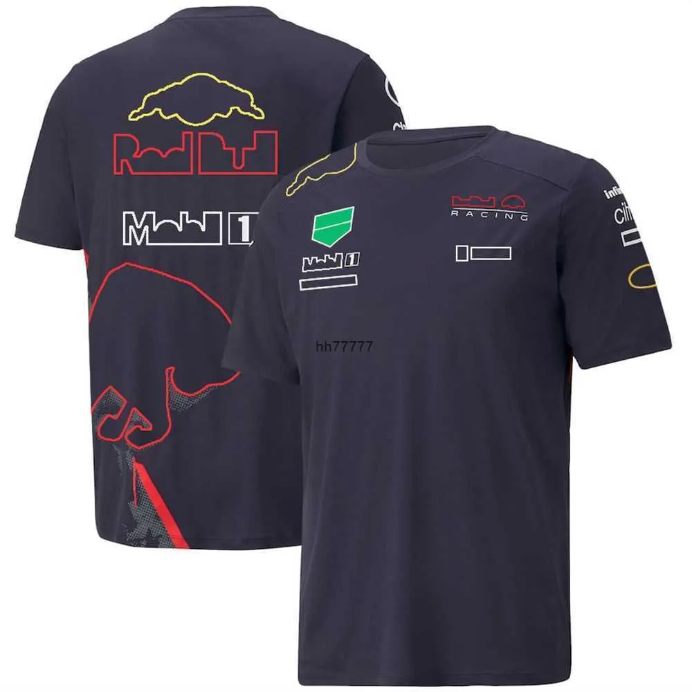 KXR3 2023 NOUVELLE T-shirt pour l'équipe F1 masculine et féminin S Summer Red Driver Champion du monde Fan Max Breathable Formula One Motorsport Bull Q5 MJQQ