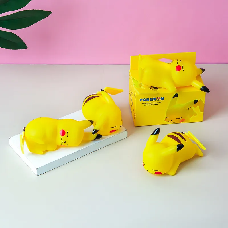 New Pokemon Pikachu Night Light camera dei bambini lampada per dormire  camera da letto atmosfera decorazione ragazzi e ragazze giocattoli regali  per bambini - AliExpress