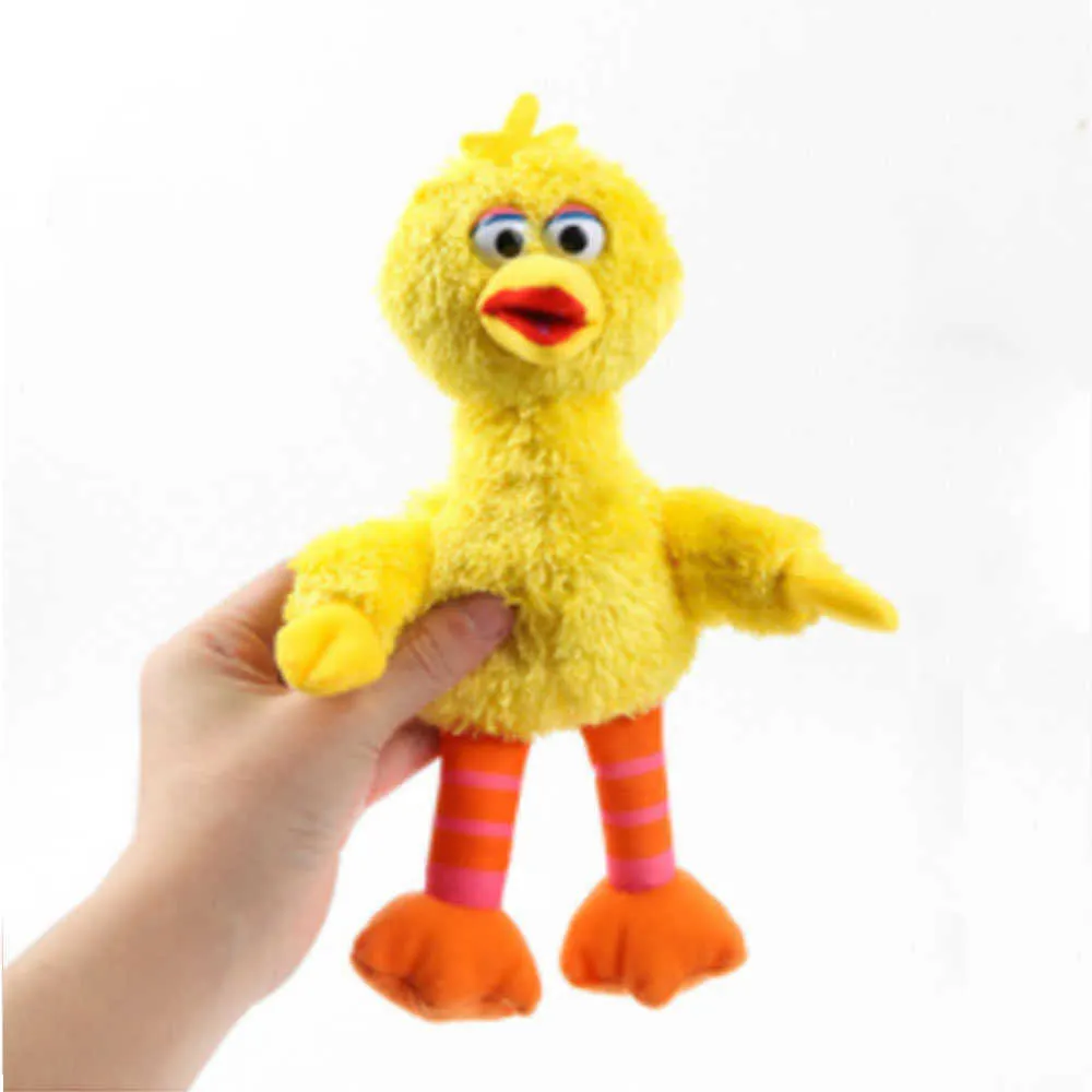 Stuffed Plush Animals 23cm Sesame Street Elmo Cookie Duck Ernie Bert Cartoon Animal Plush Soft Stuffed Toys Dolls Christmas Birthday Gift for KidsJ230308